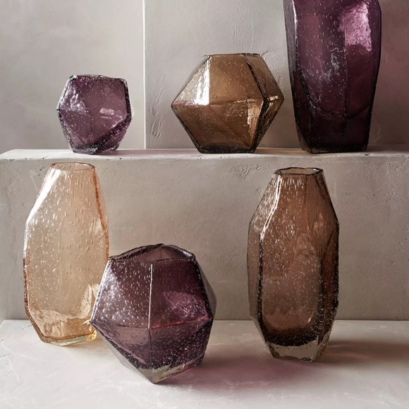 Anthropologie Faceted Gem Vase - Picture 5 of 7